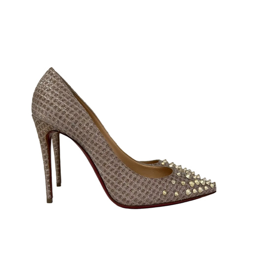 Sandália Christian Louboutin Com Studs Tam 36,5 BR