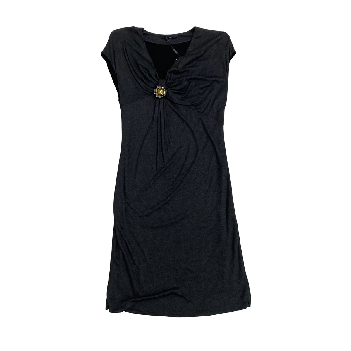 Vestido Gucci Cinza Chumbo Tam P BR
