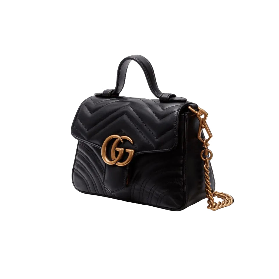 Bolsa Gucci Marmont Preta Pequena