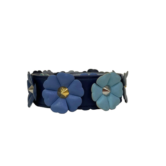 Alça Fendi Azul Flores