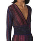 Vestido Missoni Listrado Com Lantejoula Tam 42 Br