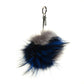Chaveiro Fendi Mink Glamoroso Azul