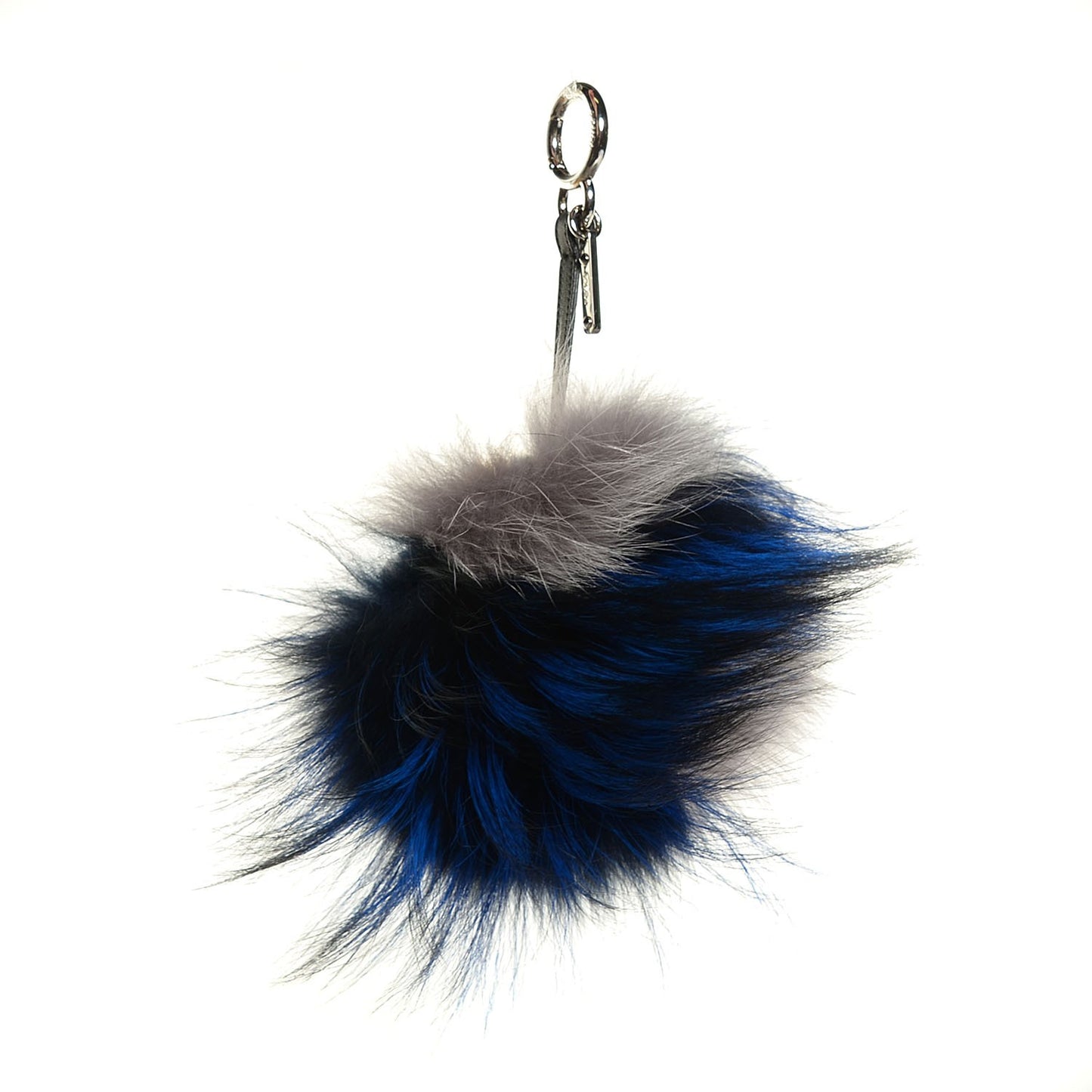 Chaveiro Fendi Mink Glamoroso Azul