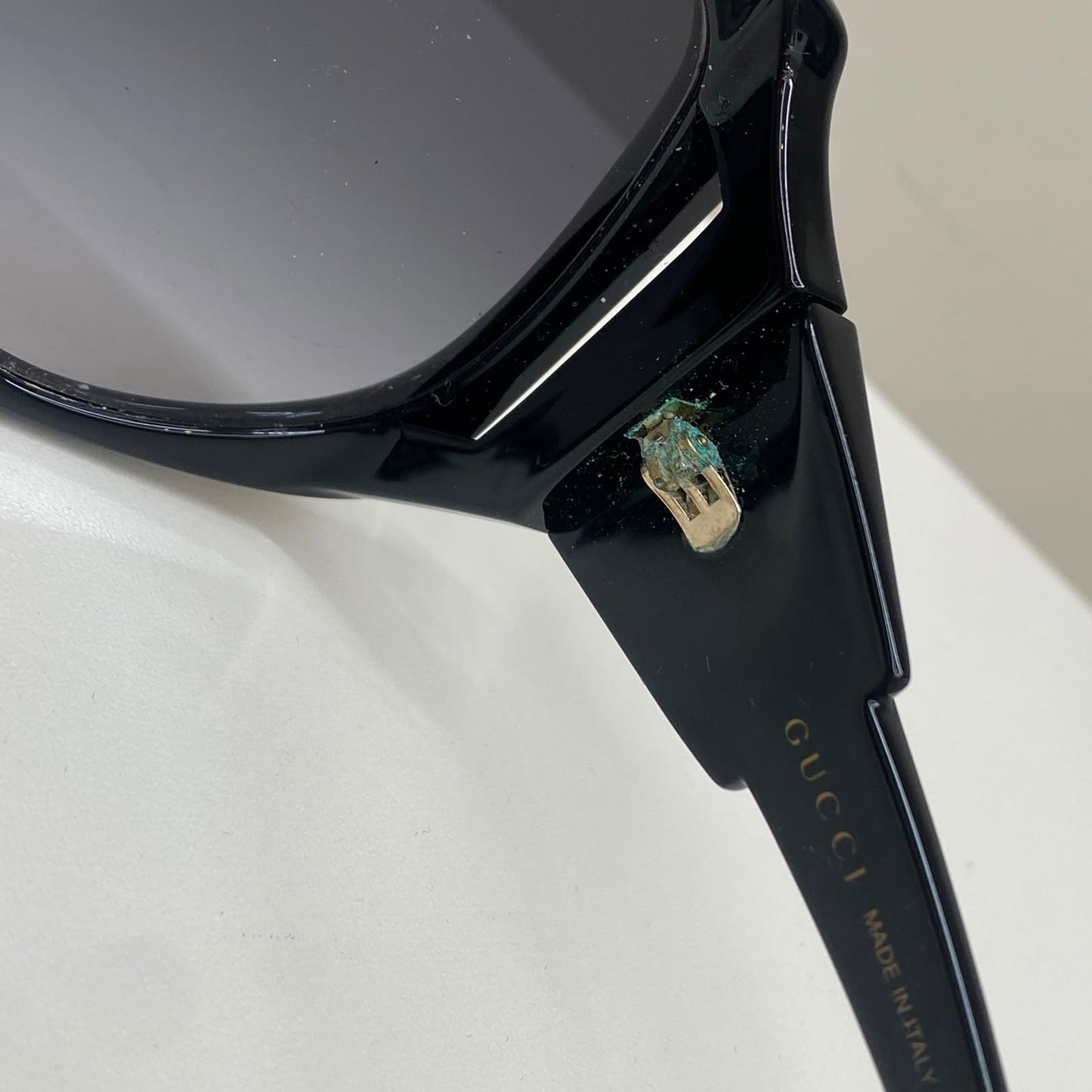 Óculos Gucci Preto Grande