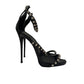 Sandália Giuseppe Zanotti Borchie Preta Tam 36 BR