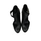 Salto Chanel Couro Detalhe Transparente Tam 34 BR