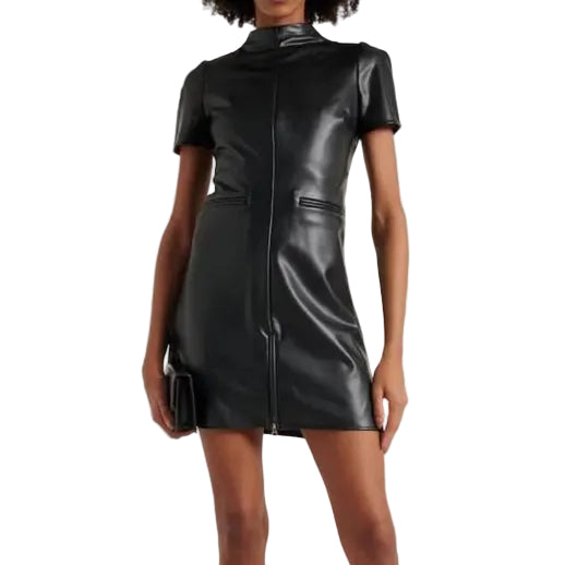 Vestido Courreges Curto Preto Tam 36 BR