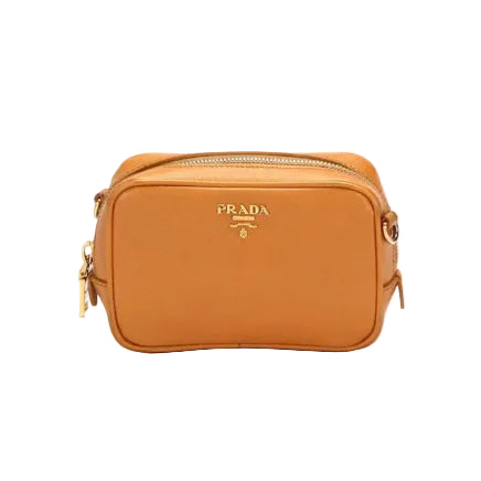 Bolsa Prada Saffiano Leather Caramelo