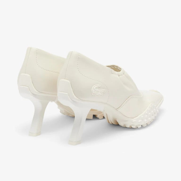 Sapato Lacoste De Salto Off White Tam 38 Br