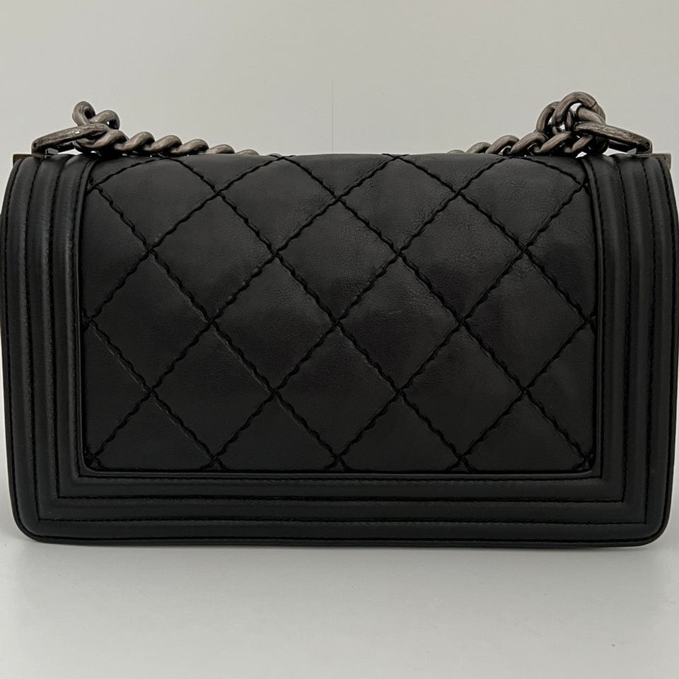 Bolsa Chanel Boy Preta Média