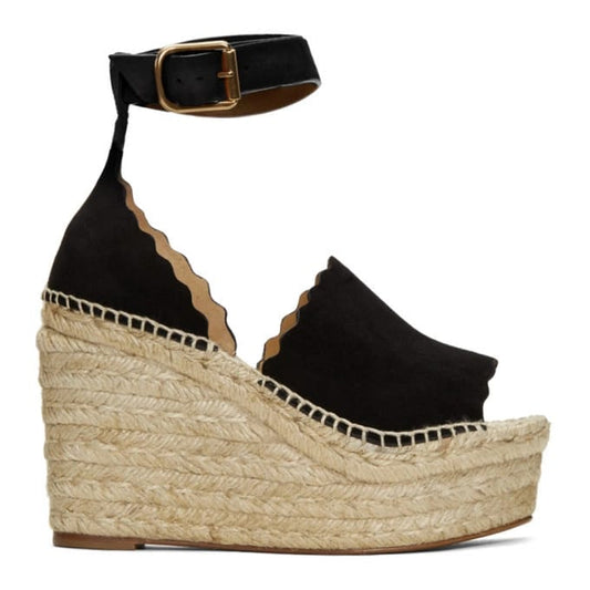 Sandalia Chloe Preta Tam 36 Br