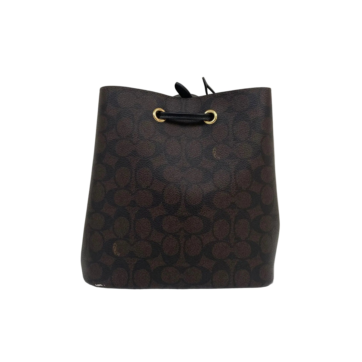 Bolsa Coach Rowan Bucket Bag in Signature Canvas