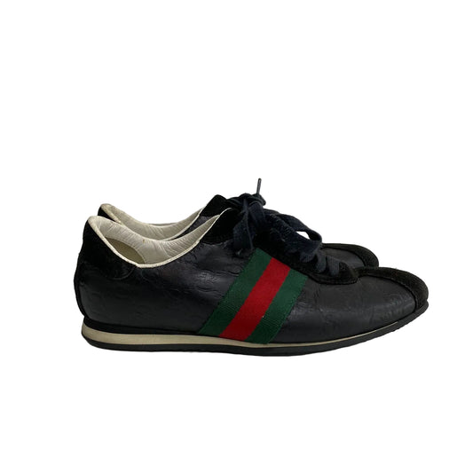 Tenis Gucci Preto Monograma Tam 34,5 Br