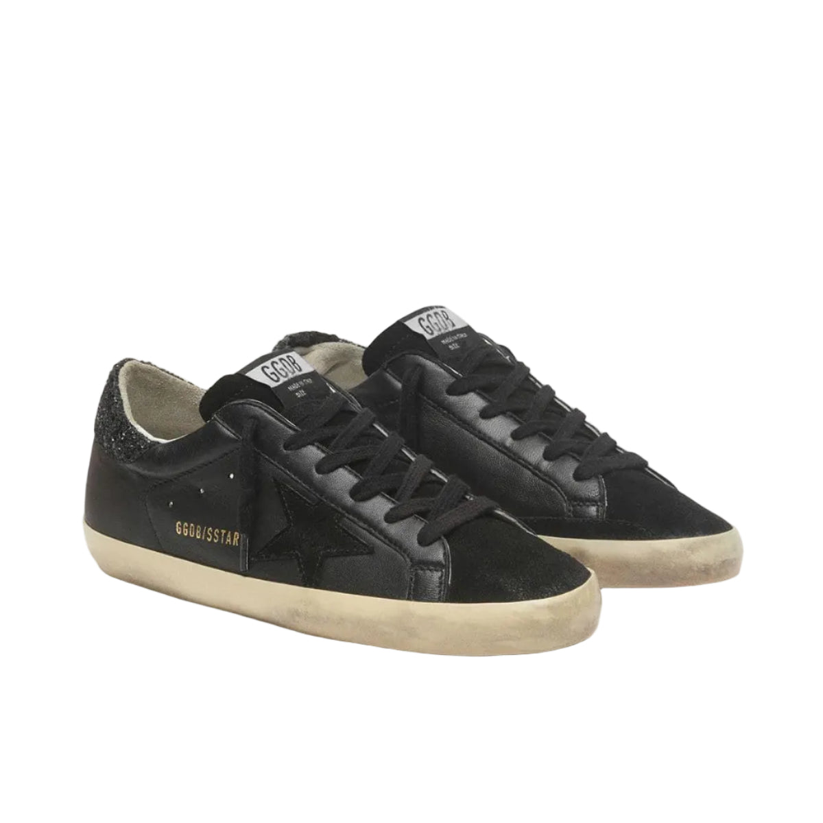 Tênis Golden Goose Super-Star Preto Tam 37 BR