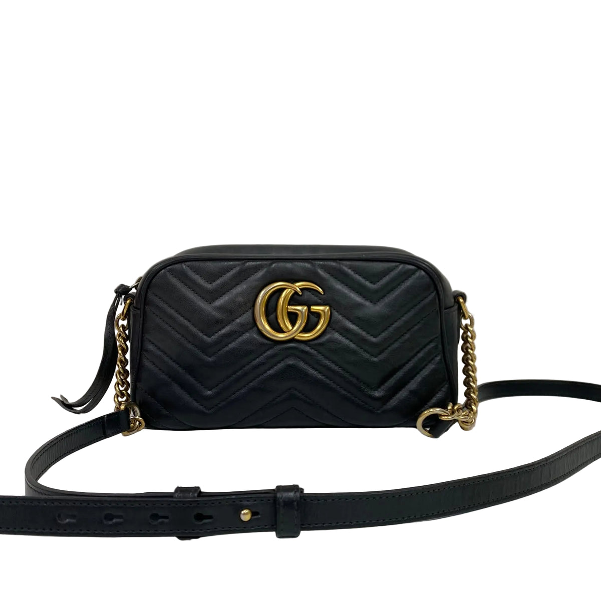 Bolsa Gucci Marmont Preta
