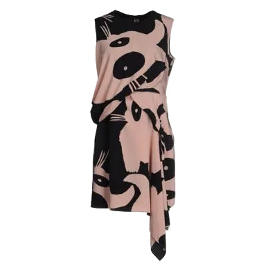 Vestido Alexander McQueen Estampa Rosa Tam 38 BR