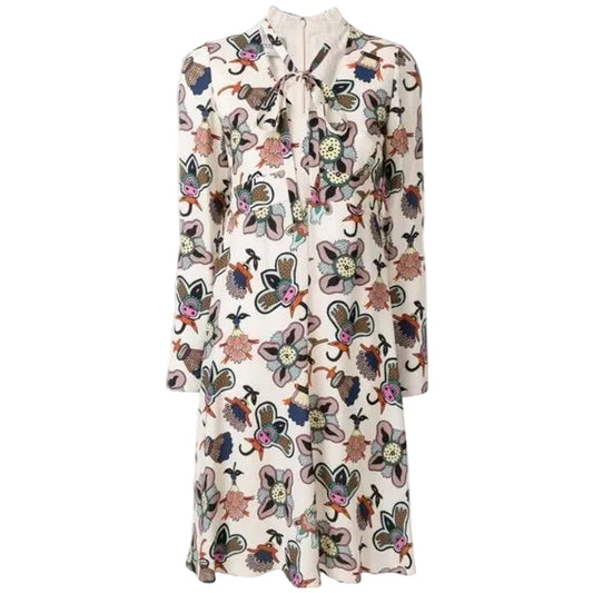 Vestido Valentino Floral Print Tam 36 BR
