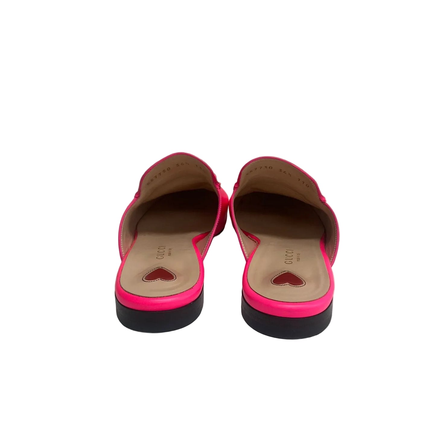 Mule Gucci Rosa Neon Tam 34,5 Br