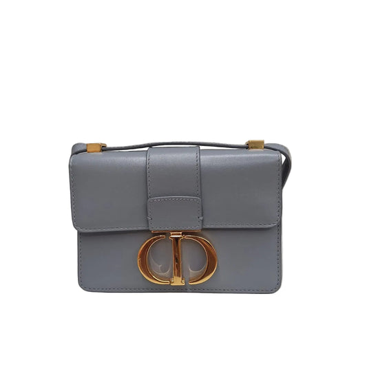 Bolsa Christian Dior Montaigne Azul Mini