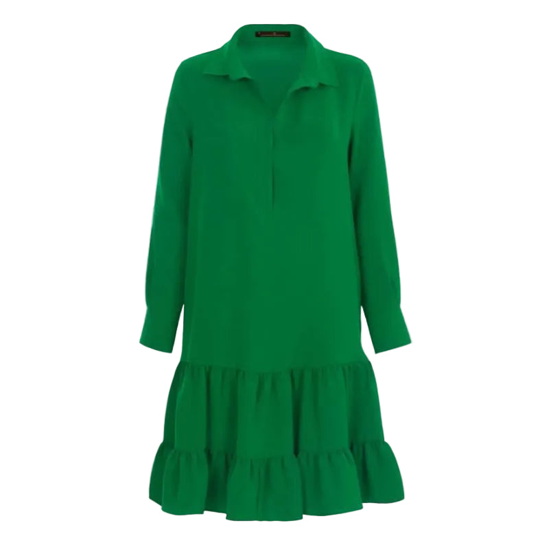 Vestido Carolina Herrera Verde Curto Tam P BR