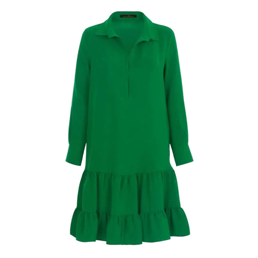Vestido Carolina Herrera Verde Curto Tam P BR