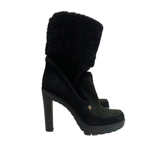 Bota Dior Pelinho Preta Tam 38 Br