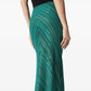 Saia Missoni Verde Lantejoula Tam 36 Br