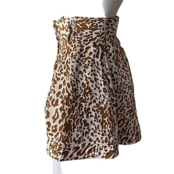 Short Zimmermann Animal Print Tam 38 Br
