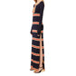 Vestido Paco Rabanne Azul, Amarelo e Vermelho Tam M BR