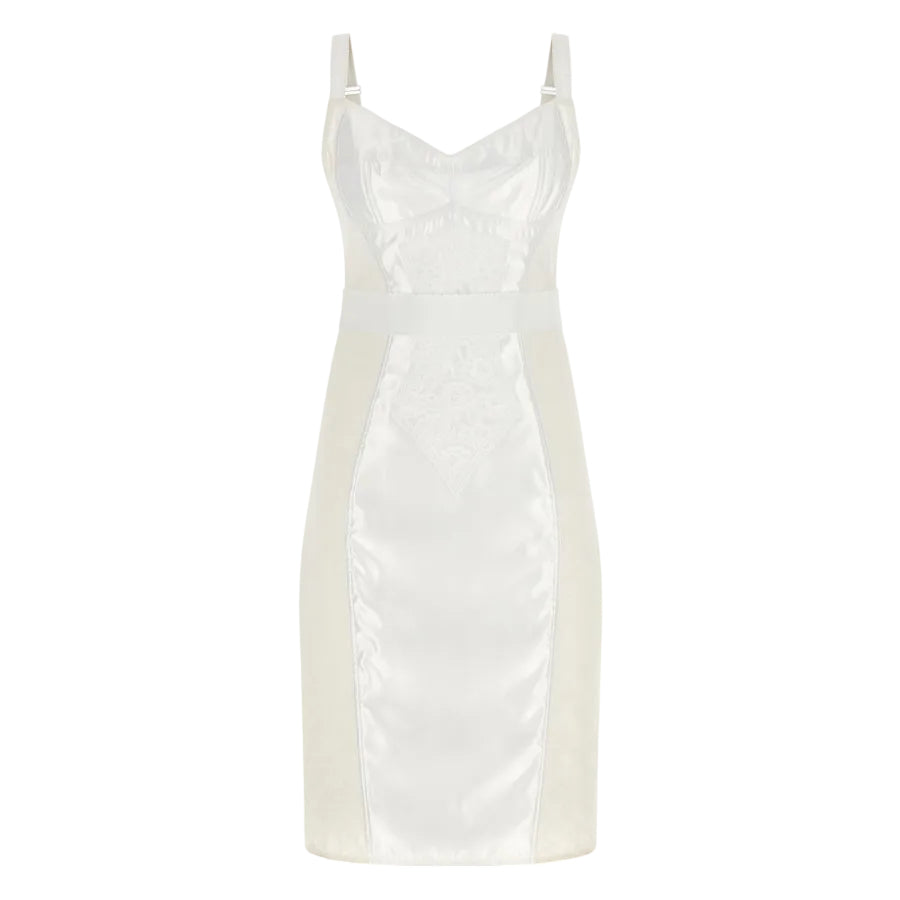 Vestido Dolce&Gabbana Branco Renda Tam 36 BR