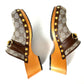 Tamanco Gucci Monograma Marrom Tam 38 Br