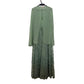 Vestido Elie Saab Verde Com Capa Tam 40 Br