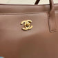Bolsa Chanel Archetype Shopping Tote Marrom Claro