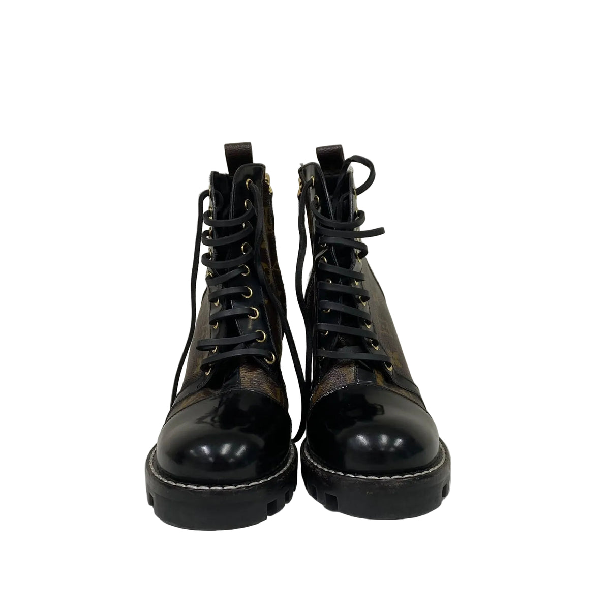 Bota Louis Vuitton Salto Alto Tam 37 Br