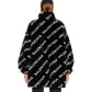 Casaco Balenciaga Pelinho Preto Tam 32 BR