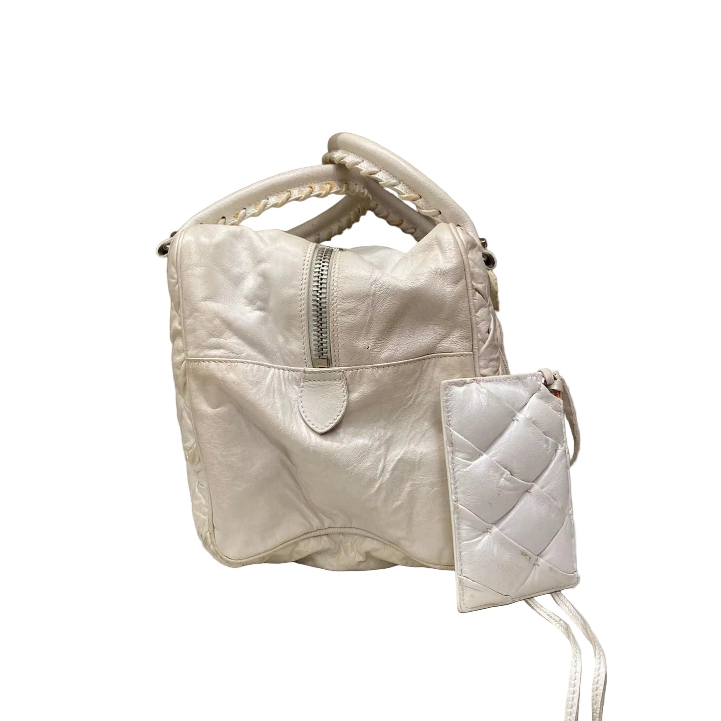 Bolsa Balenciaga Matelassé Motocross Off White