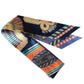 Twilly Hermes Estampa Azul e Laranja