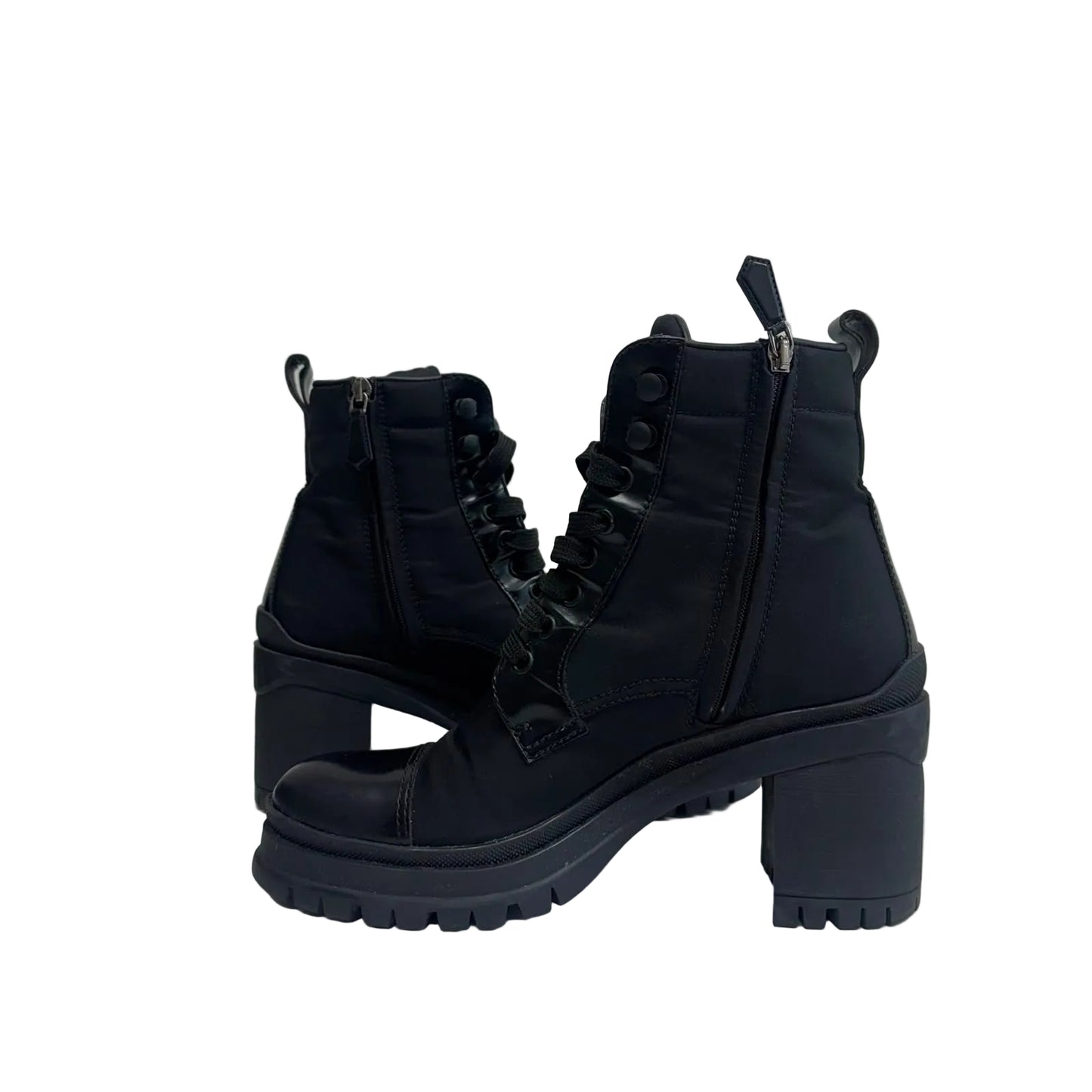 Bota Prada Nylon Preta Tam 36 Br