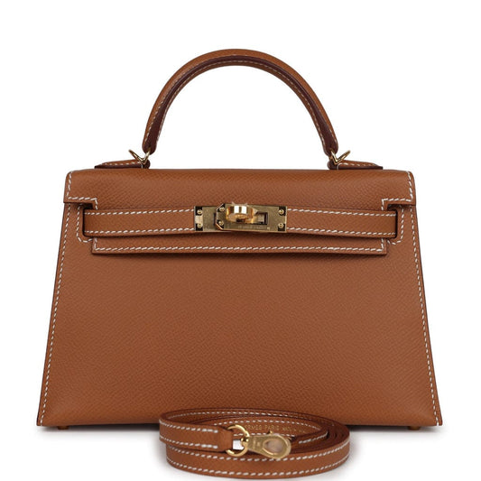 Bolsa Hermes MIni Kelly Caramelo