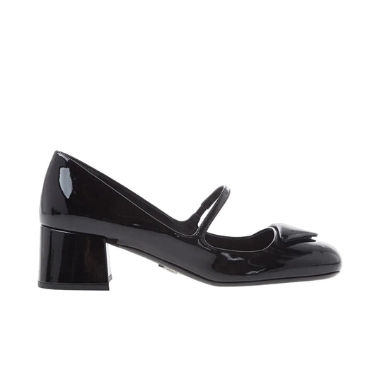 Sapato Prada Vinil Preto Tam 39 Br