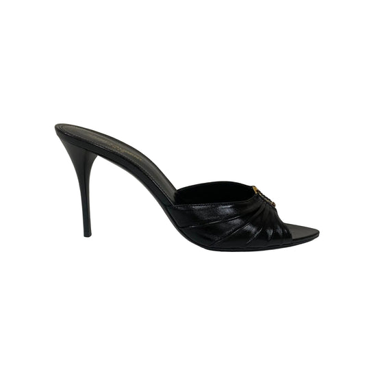 Mule Saint Laurent Preto Tam 39 Br