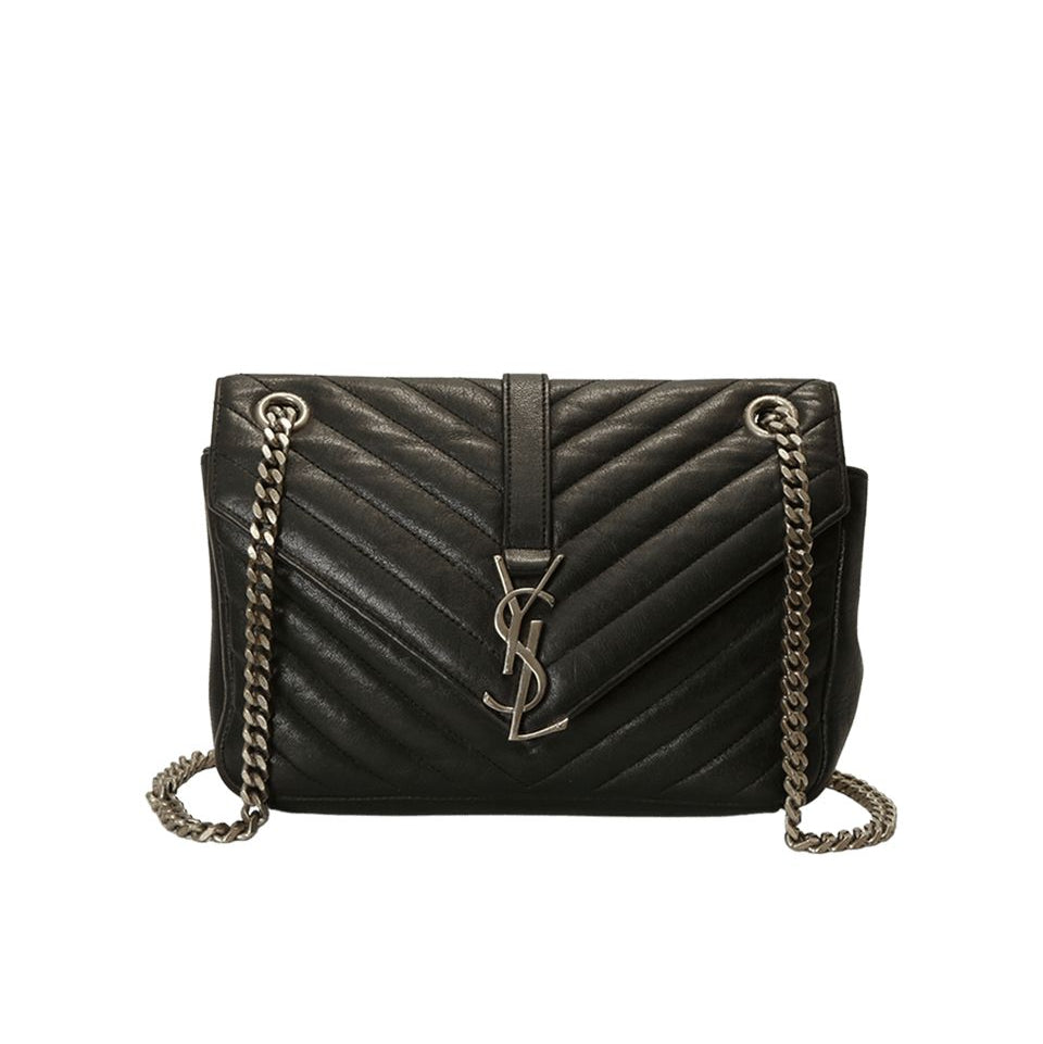 Bolsa Saint Laurent College Preta