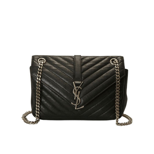 Bolsa Saint Laurent College Preta
