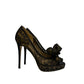 Sapato Valentino Renda Preto Tam 35 BR