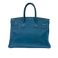 Bolsa Hermès Birkin 35 Azul Claro