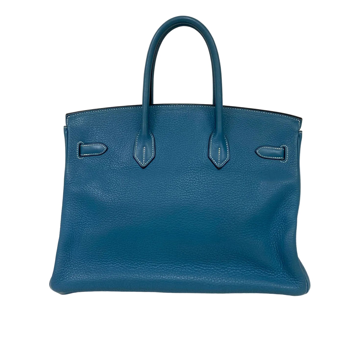 Bolsa Hermès Birkin 35 Azul Claro