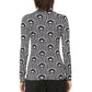 Blusa Prada Estampada Preta Tam 42 Br