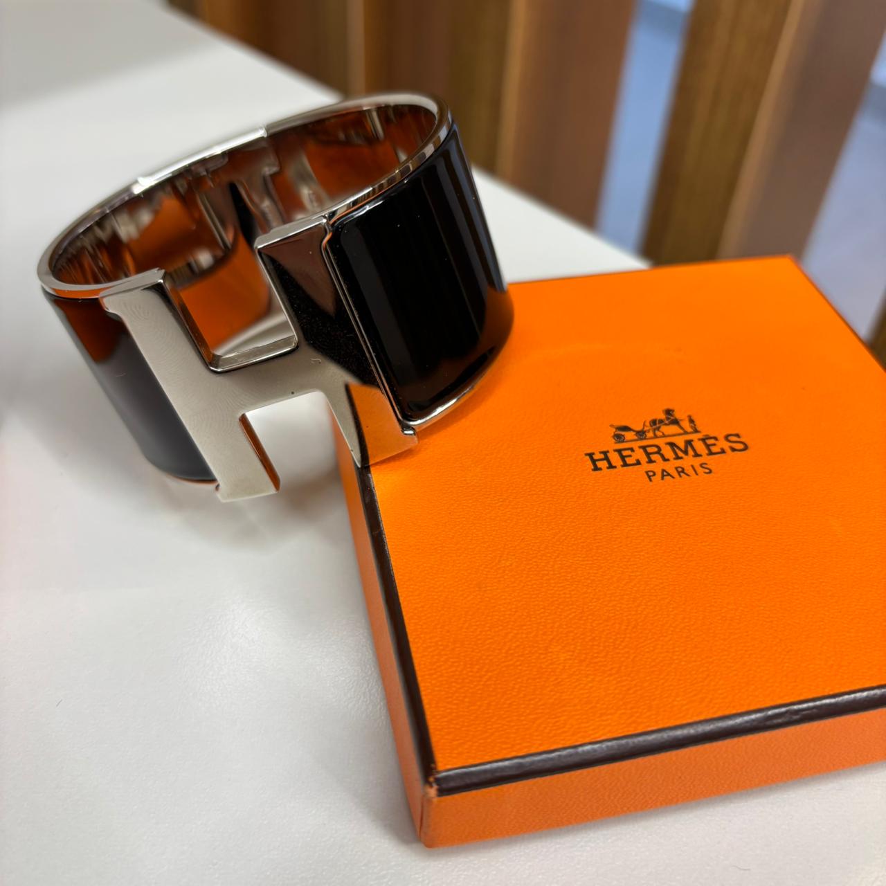 Pulseira Hermes Prata Size G