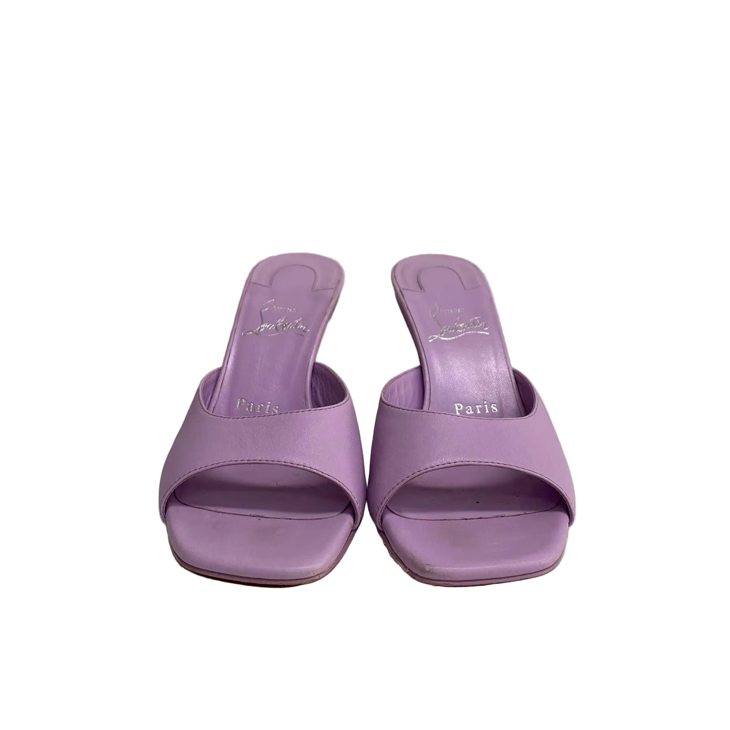 Mule Louboutin Lilas Tam 34 Br