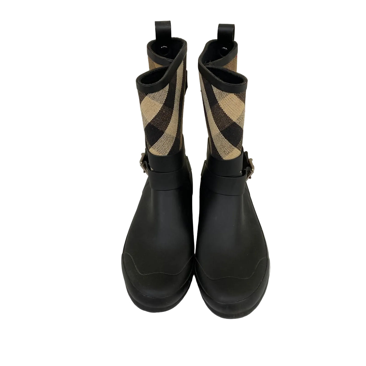 Galocha Burberry Listrada Borrecha Tam 37 BR